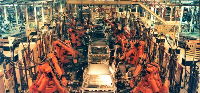 Car manufacturing line